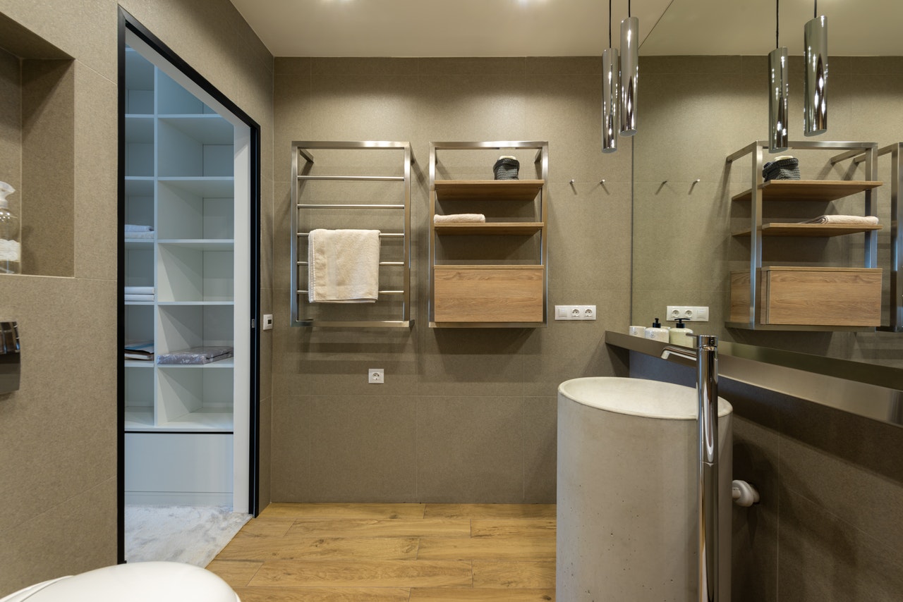Bathroom organize tray