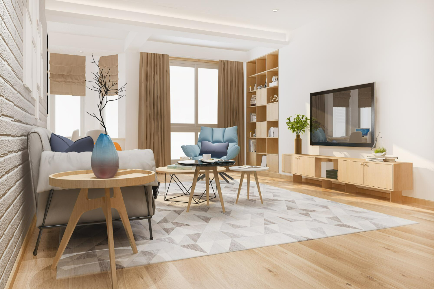 use movable furniture