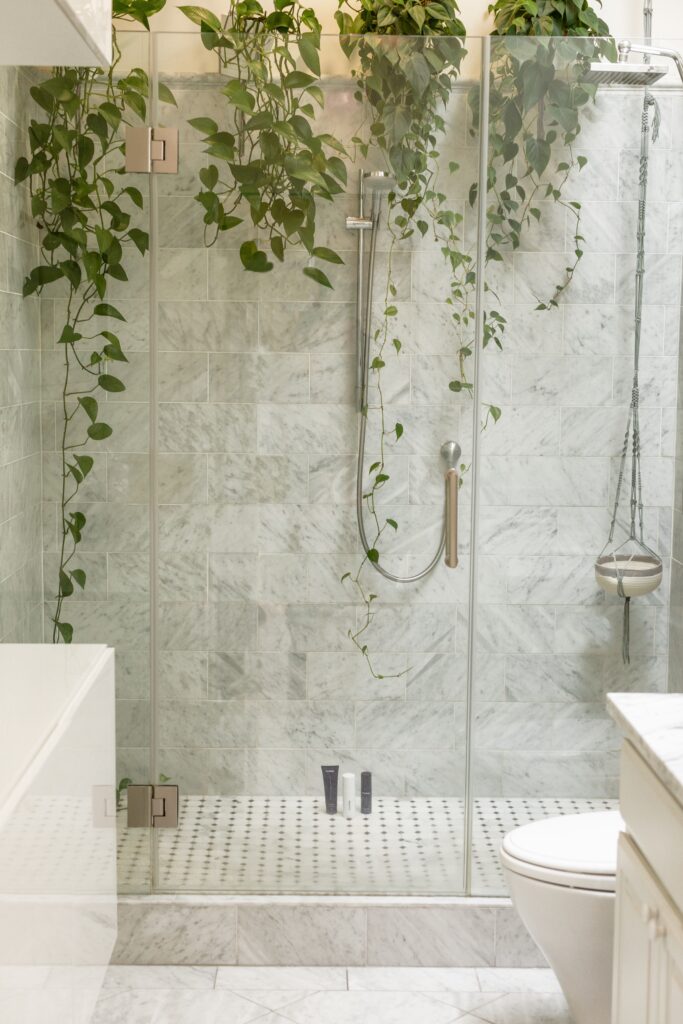 natural stone bathroom