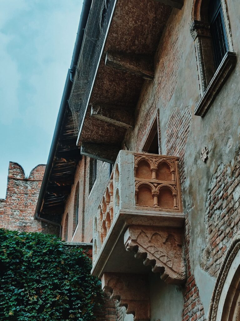 stone balcony