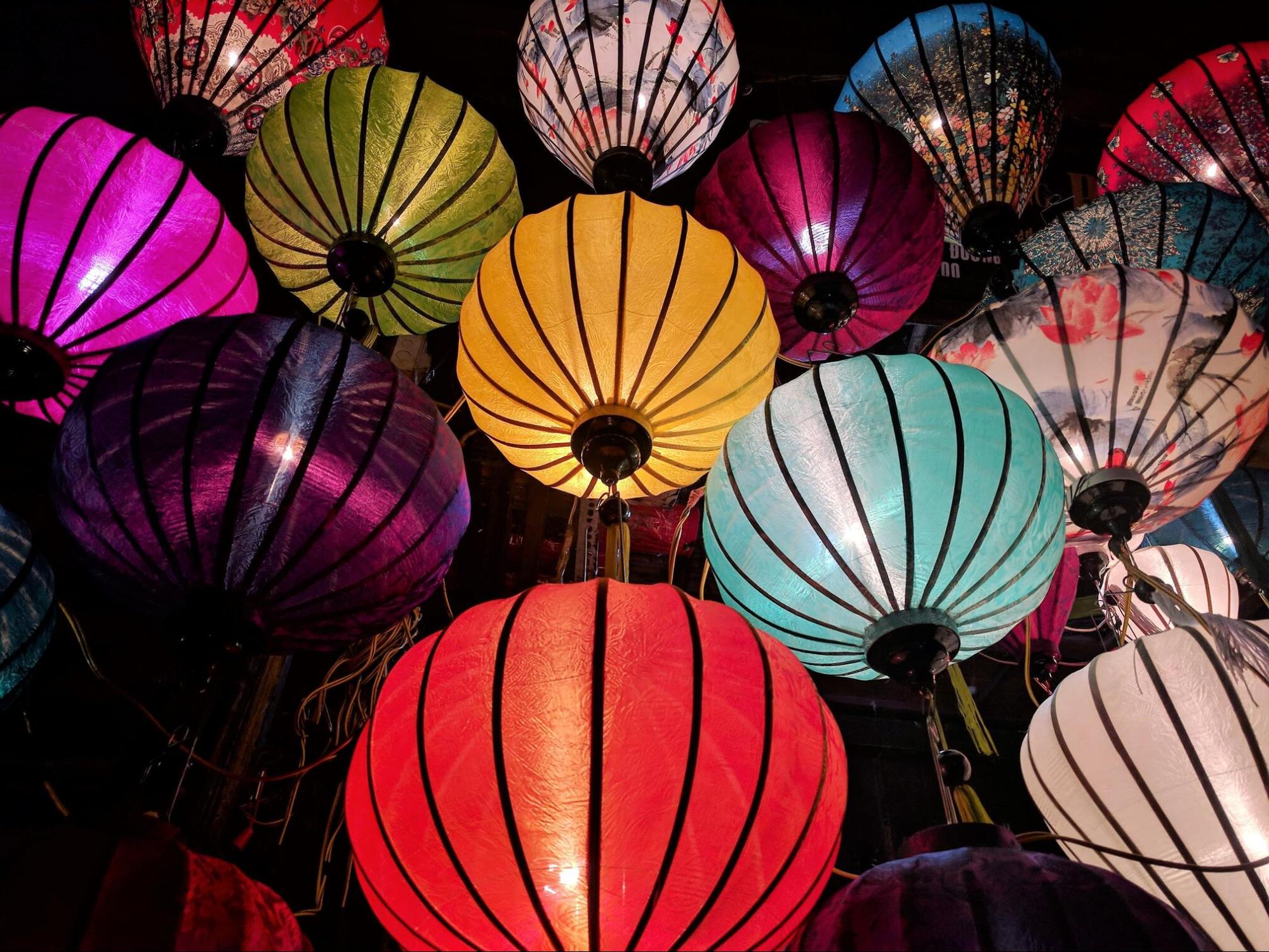 Round lanterns