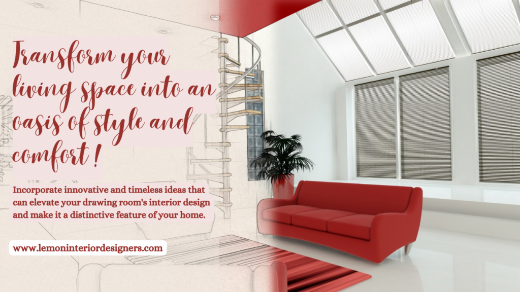 Drawing room interior design
