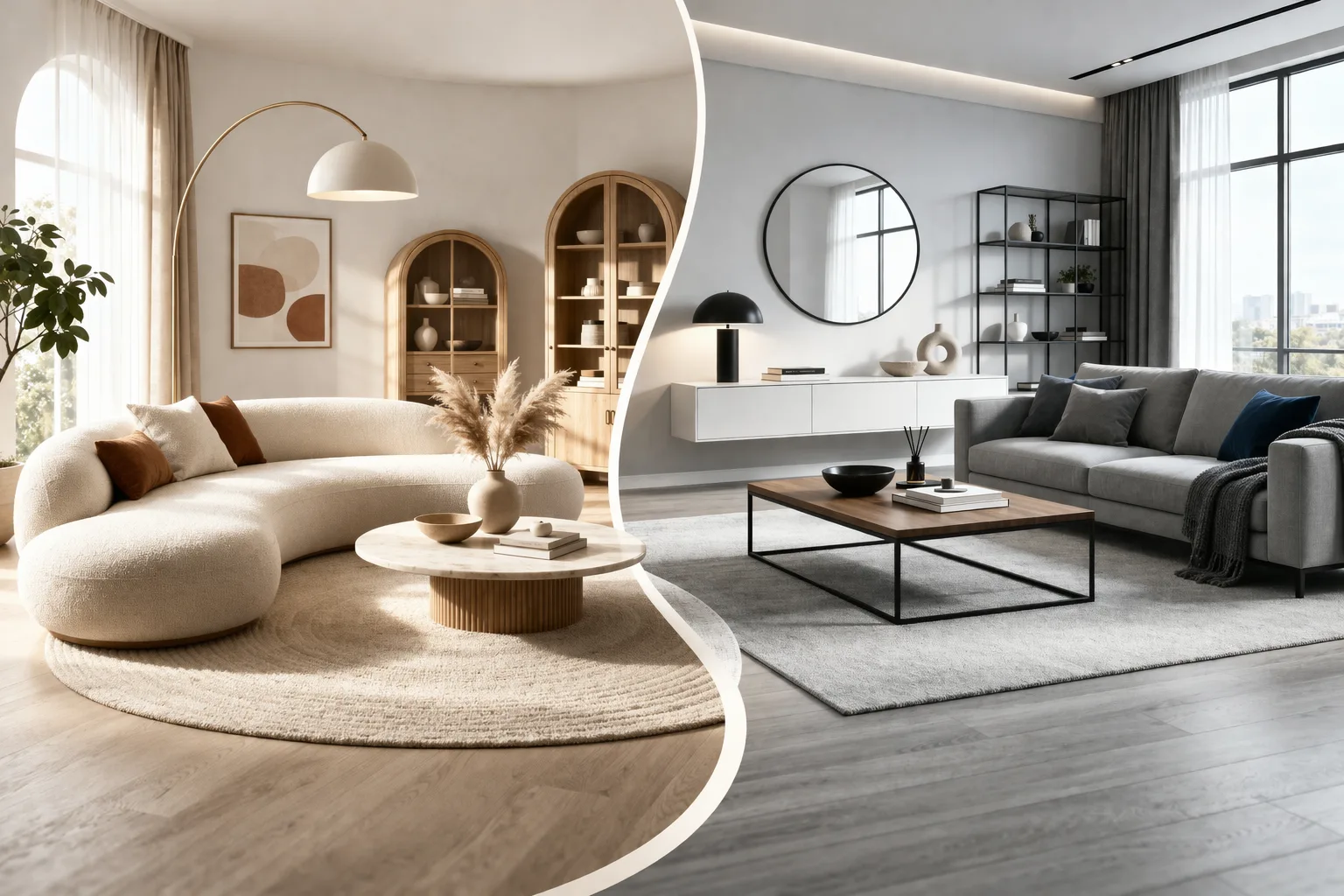 Curved vs Straight-Lined Furniture: Which Works Better in Your Space?