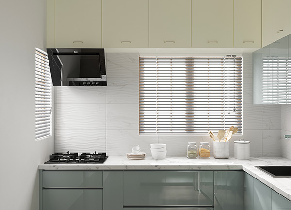 L- shaped kitchen Kochi